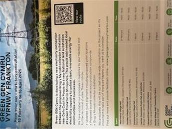 Green Gen Cymru Vyrnwy Frankton Consultation