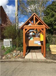 A new notice board for Tetchill